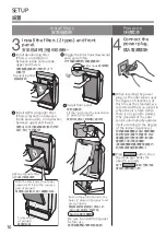 Предварительный просмотр 10 страницы Panasonic F-PXV55H Operating Instructions Manual