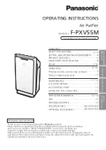 Panasonic F-PXV55M Operating Instructions Manual предпросмотр