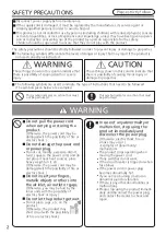 Предварительный просмотр 2 страницы Panasonic F-PXV55M Operating Instructions Manual