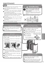 Предварительный просмотр 11 страницы Panasonic F-PXV55M Operating Instructions Manual