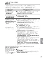 Предварительный просмотр 23 страницы Panasonic F-PZT175H Operating Instructions Manual