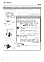 Предварительный просмотр 16 страницы Panasonic F-VCM85M Operating Instructions Manual