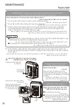 Предварительный просмотр 20 страницы Panasonic F-VCM85M Operating Instructions Manual