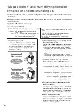 Предварительный просмотр 30 страницы Panasonic F-VR701 Operating Instructions Manual