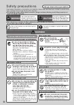 Предварительный просмотр 32 страницы Panasonic F-VR701 Operating Instructions Manual