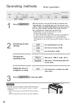 Предварительный просмотр 38 страницы Panasonic F-VR701 Operating Instructions Manual