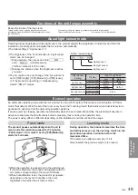 Предварительный просмотр 49 страницы Panasonic F-VR701 Operating Instructions Manual