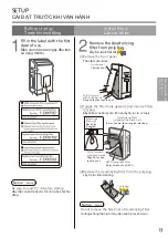 Предварительный просмотр 13 страницы Panasonic F-VXK70A Operating Instructions Manual