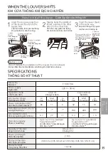 Предварительный просмотр 35 страницы Panasonic F-VXK70A Operating Instructions Manual