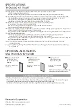 Предварительный просмотр 36 страницы Panasonic F-VXK70A Operating Instructions Manual