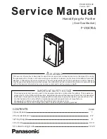 Panasonic F-VXK70A Service Manual preview