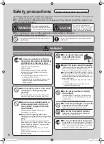 Предварительный просмотр 6 страницы Panasonic F-VXL40M Operating Instructions Manual