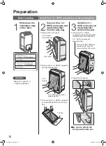 Предварительный просмотр 10 страницы Panasonic F-VXL40M Operating Instructions Manual