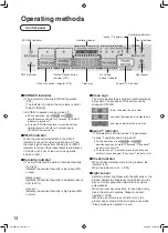 Предварительный просмотр 14 страницы Panasonic F-VXL40M Operating Instructions Manual