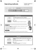 Предварительный просмотр 18 страницы Panasonic F-VXL40M Operating Instructions Manual