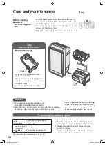 Предварительный просмотр 22 страницы Panasonic F-VXL40M Operating Instructions Manual