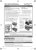 Предварительный просмотр 24 страницы Panasonic F-VXL40M Operating Instructions Manual