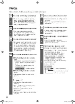 Предварительный просмотр 30 страницы Panasonic F-VXL40M Operating Instructions Manual