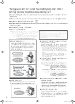 Предварительный просмотр 2 страницы Panasonic F-VXL95M Operating Instructions Manual