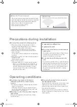 Предварительный просмотр 4 страницы Panasonic F-VXL95M Operating Instructions Manual