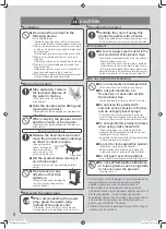 Предварительный просмотр 8 страницы Panasonic F-VXL95M Operating Instructions Manual