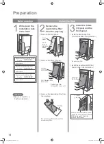 Предварительный просмотр 14 страницы Panasonic F-VXL95M Operating Instructions Manual