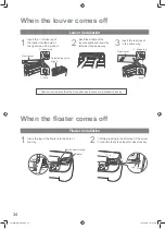 Предварительный просмотр 34 страницы Panasonic F-VXL95M Operating Instructions Manual