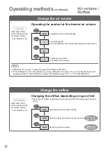 Предварительный просмотр 12 страницы Panasonic F-VXR70H Operating Instructions Manual