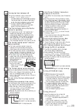 Предварительный просмотр 23 страницы Panasonic F-VXR70H Operating Instructions Manual