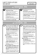 Предварительный просмотр 4 страницы Panasonic F-VXV70H Operating Instructions Manual