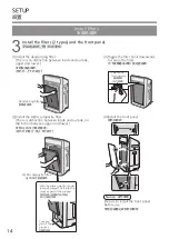 Предварительный просмотр 14 страницы Panasonic F-VXV70H Operating Instructions Manual