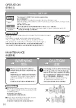 Предварительный просмотр 20 страницы Panasonic F-VXV70H Operating Instructions Manual