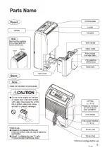 Preview for 5 page of Panasonic F-YCL16H Operating Instructions Manual