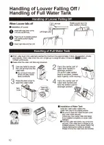 Preview for 12 page of Panasonic F-YCL16H Operating Instructions Manual