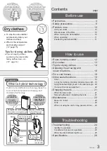 Preview for 3 page of Panasonic F-YHC12X Operating Instructions Manual