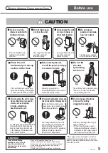 Preview for 9 page of Panasonic F-YHC12X Operating Instructions Manual