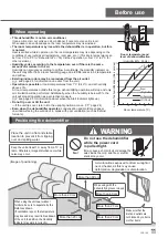 Предварительный просмотр 11 страницы Panasonic F-YHC12X Operating Instructions Manual