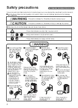 Предварительный просмотр 2 страницы Panasonic F-YWP33N Operating Instructions Manual