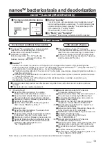 Предварительный просмотр 13 страницы Panasonic F-YWP33N Operating Instructions Manual