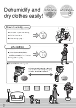 Предварительный просмотр 2 страницы Panasonic F-YZJ90H Operating Instructions Manual