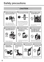 Предварительный просмотр 8 страницы Panasonic F-YZJ90H Operating Instructions Manual