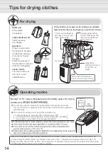 Preview for 14 page of Panasonic F-YZJ90H Operating Instructions Manual