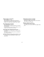 Preview for 49 page of Panasonic F0205Y0 Operating Instructions Manual