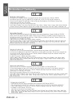 Предварительный просмотр 4 страницы Panasonic F100U - XGA LCD Projector Operating Instructions Manual