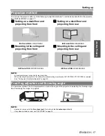 Предварительный просмотр 17 страницы Panasonic F100U - XGA LCD Projector Operating Instructions Manual