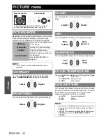 Предварительный просмотр 32 страницы Panasonic F100U - XGA LCD Projector Operating Instructions Manual