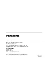 Предварительный просмотр 66 страницы Panasonic F100U - XGA LCD Projector Operating Instructions Manual