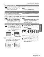 Предварительный просмотр 25 страницы Panasonic F200U - XGA LCD Projector Operating Instructions Manual