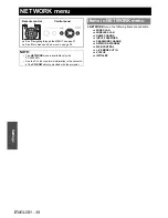 Preview for 38 page of Panasonic F200U - XGA LCD Projector Operating Instructions Manual