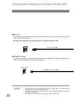 Предварительный просмотр 22 страницы Panasonic Facsimile UF-590 Operating Instructions Manual